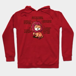 Lyin' Lion - Color variation II Hoodie